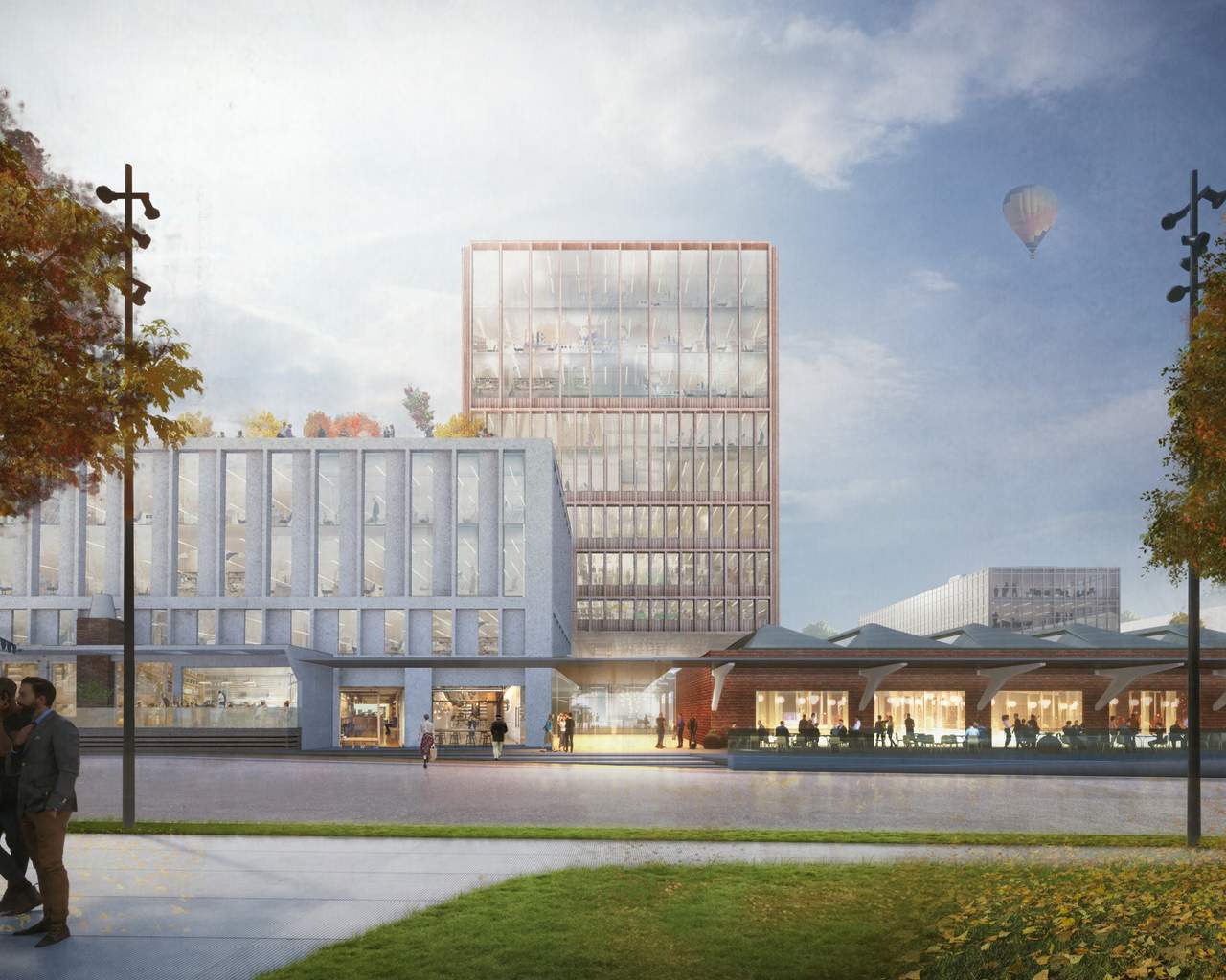 Vision image of the area and properties.