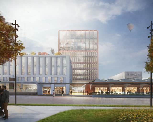 Vision image of properties in Slakthusområdet.