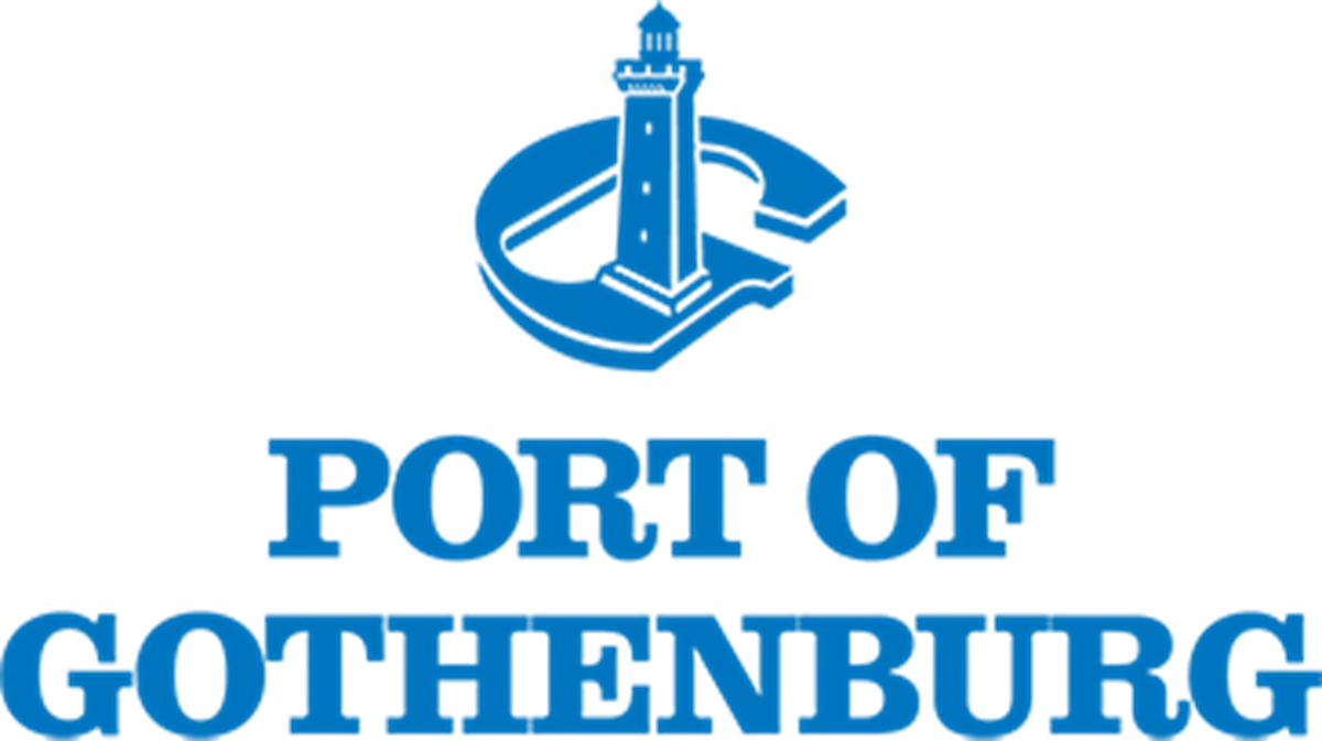 Logo of Port of Gothenburg.